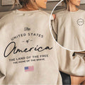 Women's United States of America Print Sweatshirt