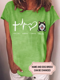 Women's FAITH HOPE LOVE Personalized Custom T-shirt