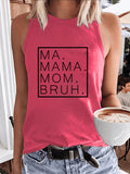 Women's Ma Mama Mom Bruh Tank Top