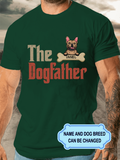 Men's The Dog Father Personalized Custom T-shirt