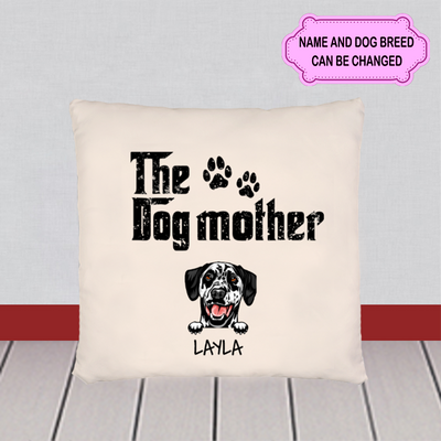 Dog Father/Mother Gift For Dog Lovers Personalized Custom Pillow