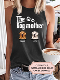 Dog Mother For Golden Retriever Lovers Personalized Custom T-shirt