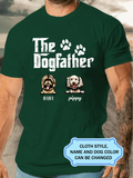 Dog Father For Labradoodle Lovers Personalized Custom T-shirt