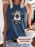 Unisex All I Need Is Love And My Dog Personalized Custom T-shirt