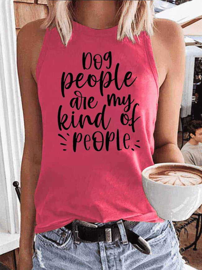 Women's Dog People Are My Kind Of People Tank Top