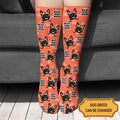 Best Dog Mom Dog Dad For Dog Lovers Personalized Custom Sock
