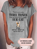 Women's There Are Only Three Things This Woman Can Resist Personalized Custom T-shirt
