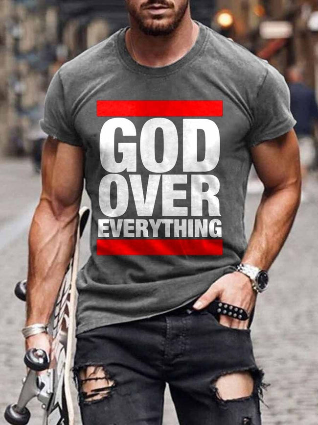 Men's God Over Everything Tee